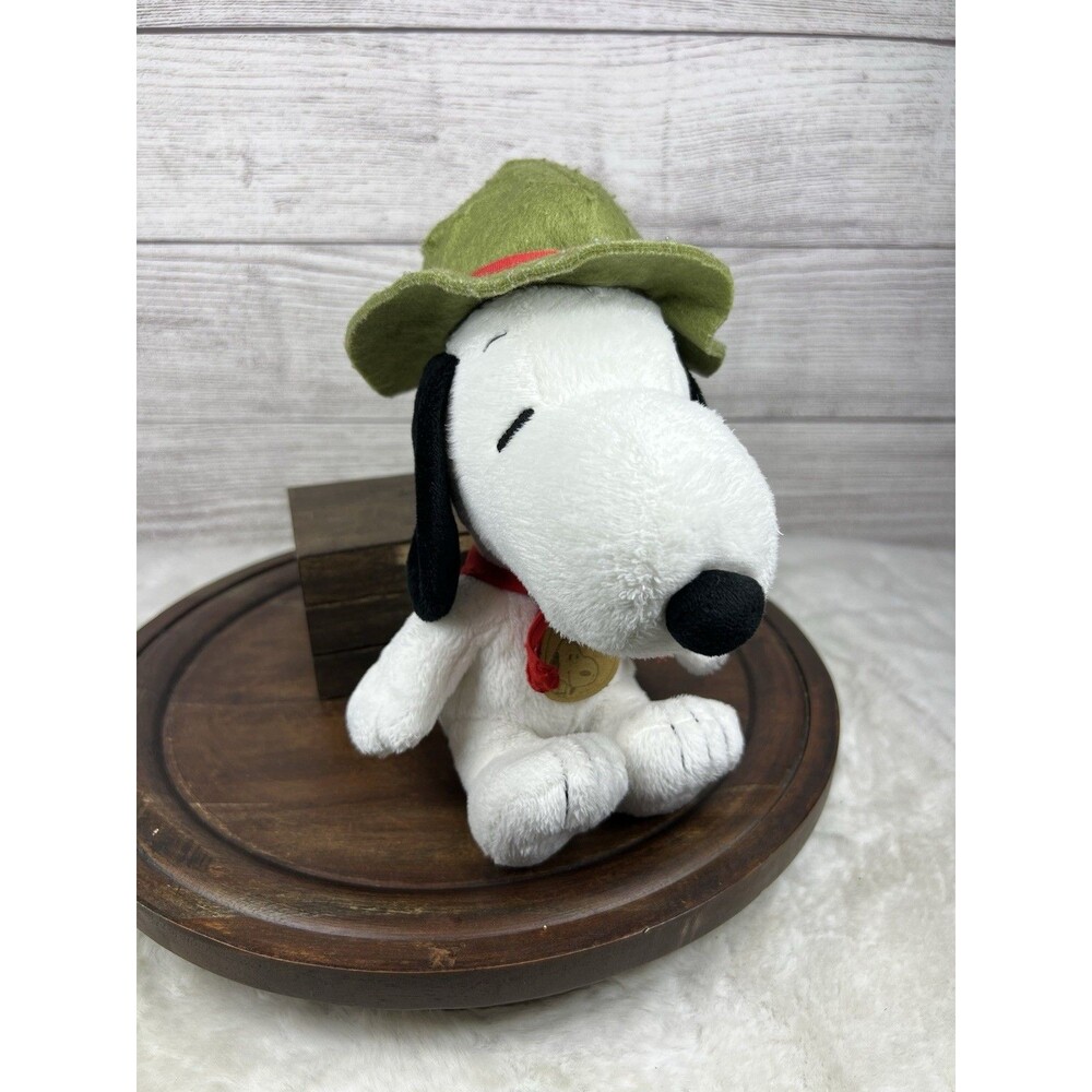 Hallmark Peanuts Beagle Scout Plush Snoopy March 2010 Stuffed Animal Collectible